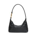 Woven Shoulder Bag for Women Purses Handbag Hobo Bags Vegan Leather Crossbody Purse Woven Underarm Shoulder Retro Tote Bag